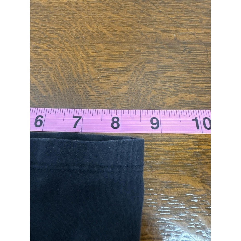 Victoria's Secret Pants Womens Small Black Angel Wings Yoga Foldover Flare Y2K - Picture 10 of 10